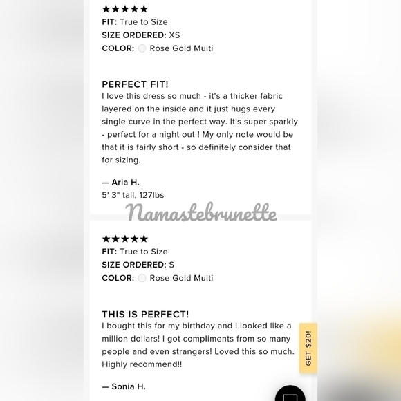 Nwt Lulu's XS Rose Gold Multi Reversible Sequin Mini Dress - Picture 16 of 17